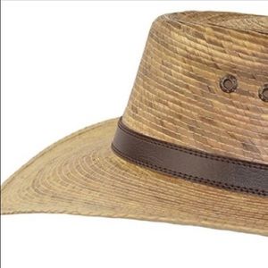 Straw Hat saddleback Palma hat Western hat southwestern cowboy hat Unisex